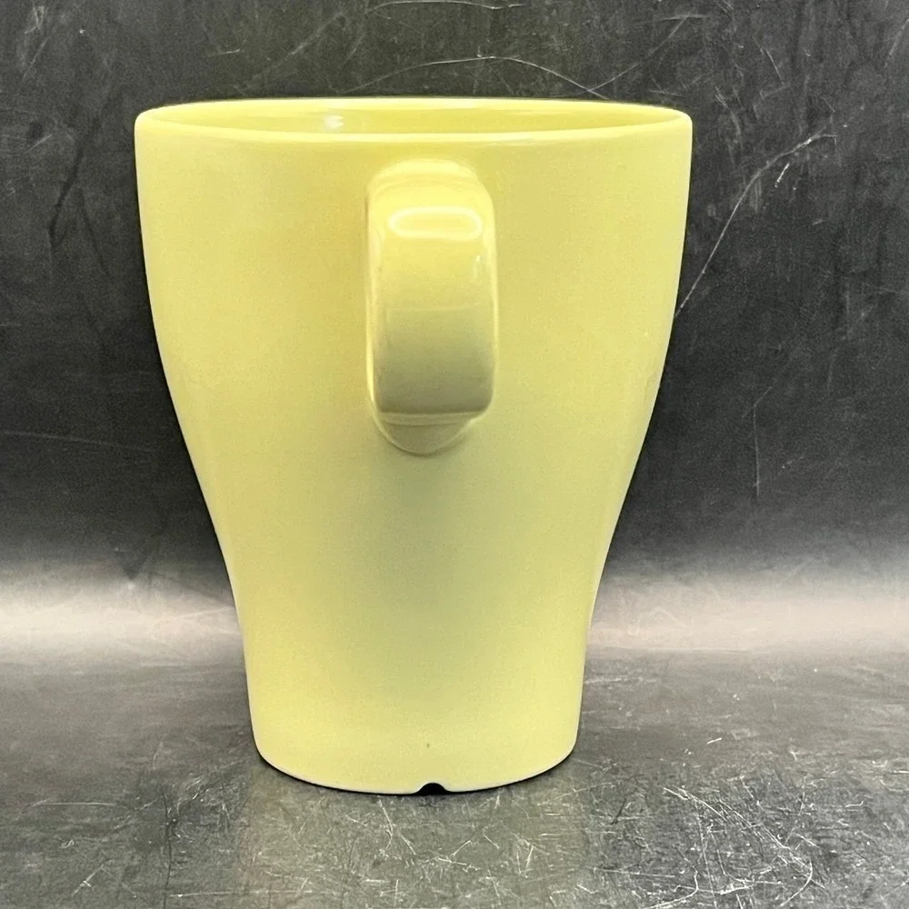 IKEA Mugs Cups-Set of 5 -‎ Coffee Tea Stackable Square Handle Green